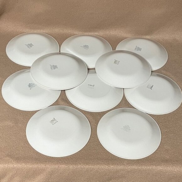 Corelle Country Violets 6 3/4" Bread & Butter Plates Set of 10 - Picture 3 of 8